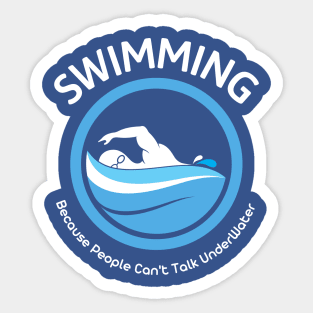 Love to Swim: Reason #1 Sticker